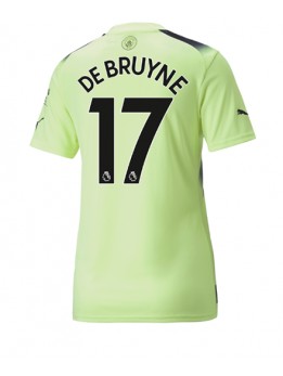 Manchester City Kevin De Bruyne #17 Ausweichtrikot für Frauen 2022-23 Kurzarm